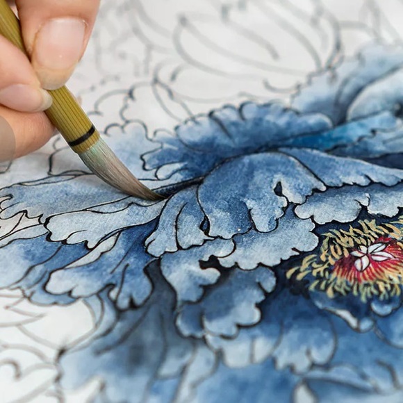 Kim & Ono Washable Silk Kimono - OS - Picture 13 of 13